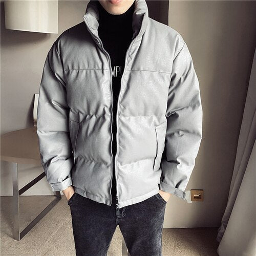 Oversize Casual PU Leather Jacket