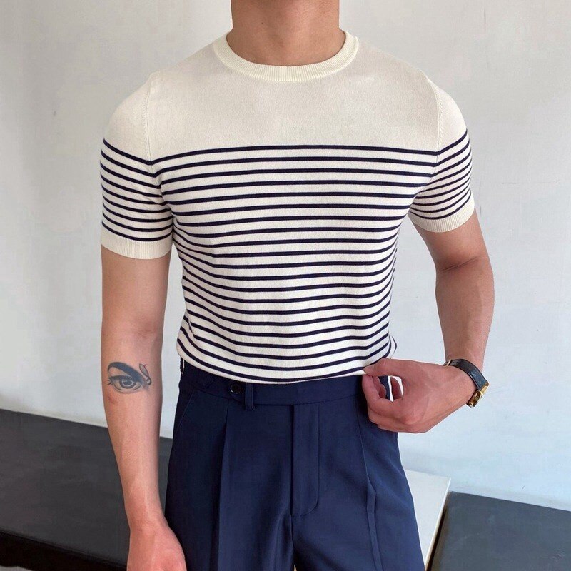 Golf Striped Tee Shirt