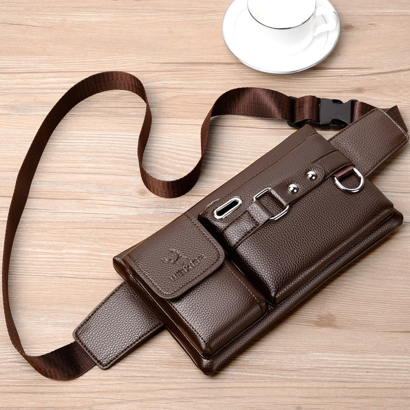 Leather Male Shoulder Bags