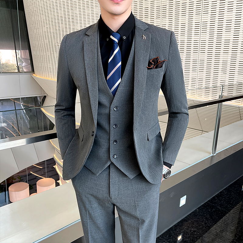 Gentlemen Casual Formal Three-piece Suits