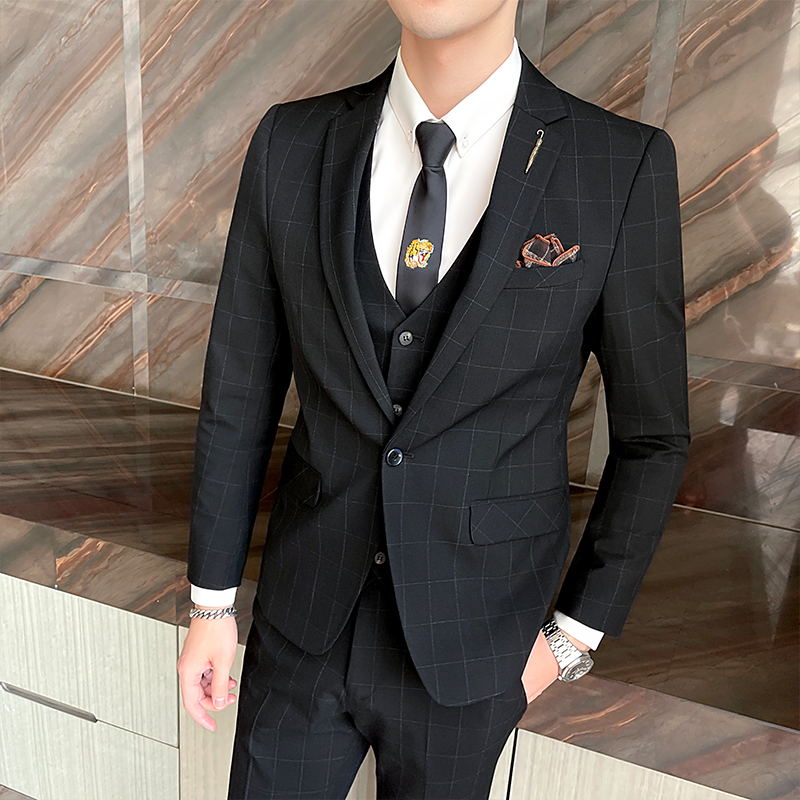 Gentlemen Casual Formal Three-piece Suits