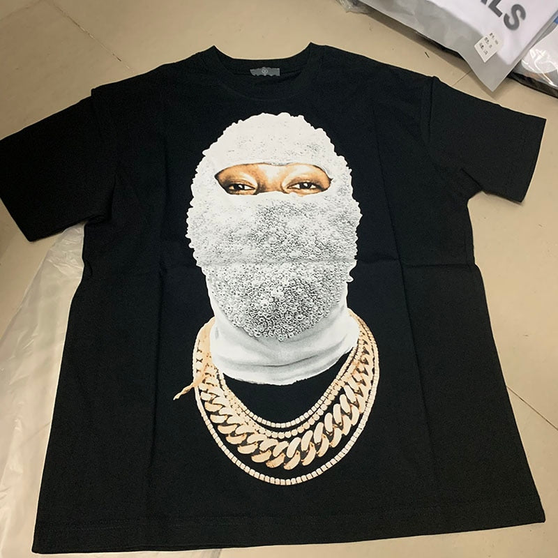 Streetwear Diamond Masked 3D T-Shirts