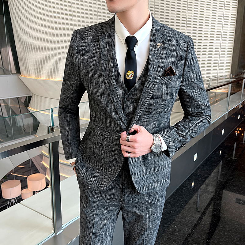 Gentlemen Casual Formal Three-piece Suits