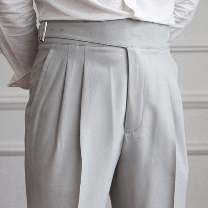 Fashion Gray Mens Dress Pant