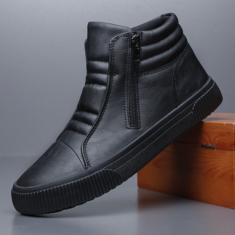 Daily Street Leather Boots – TOXYNO