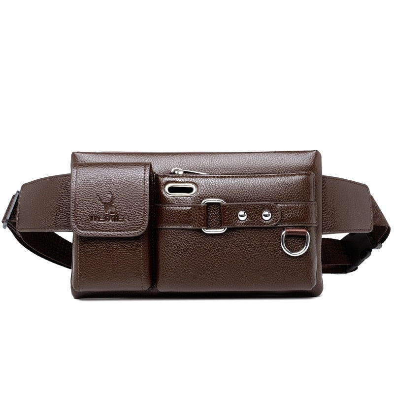 Leather Male Shoulder Bags