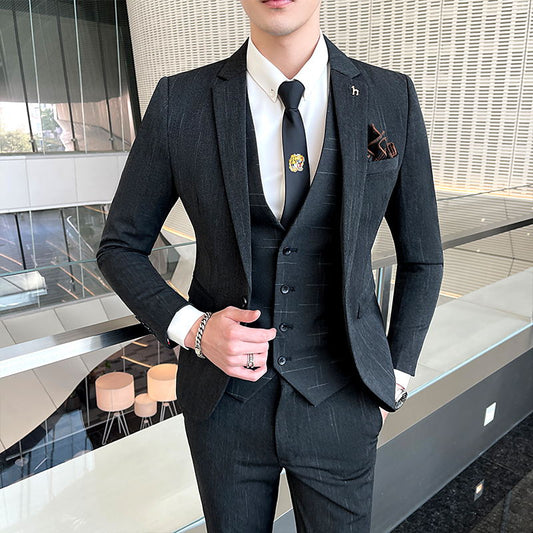 Gentlemen Casual Formal Three-piece Suits