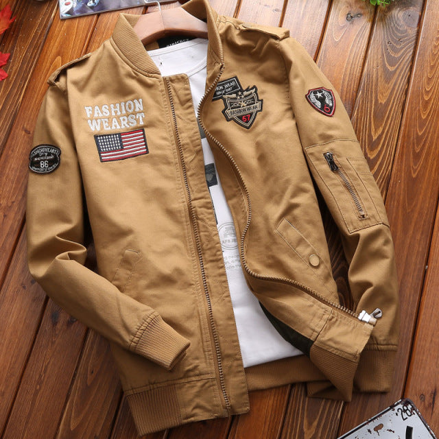 Military Bomber Jacket