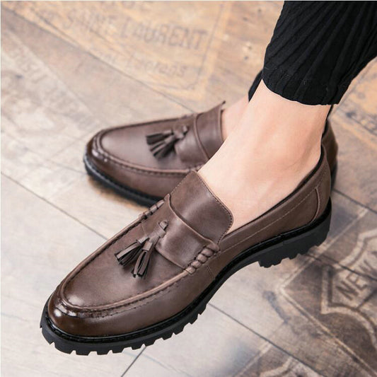 Men Brogue Moccasins Shoes Formal Business Oxfords Shoes