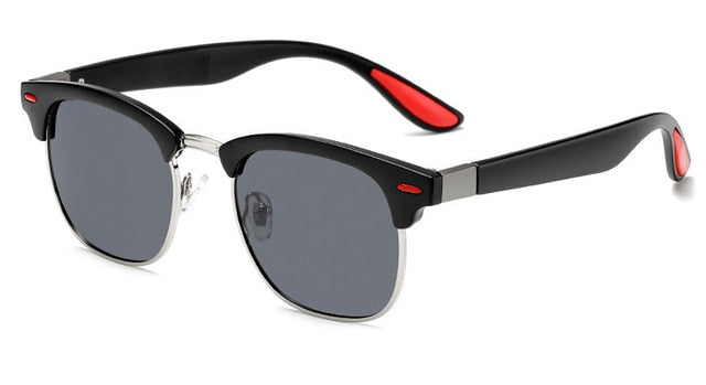 Classic Retro Rivet Polarized Sunglasses
