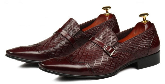 Italy Handmade formal men's Fashion shoes