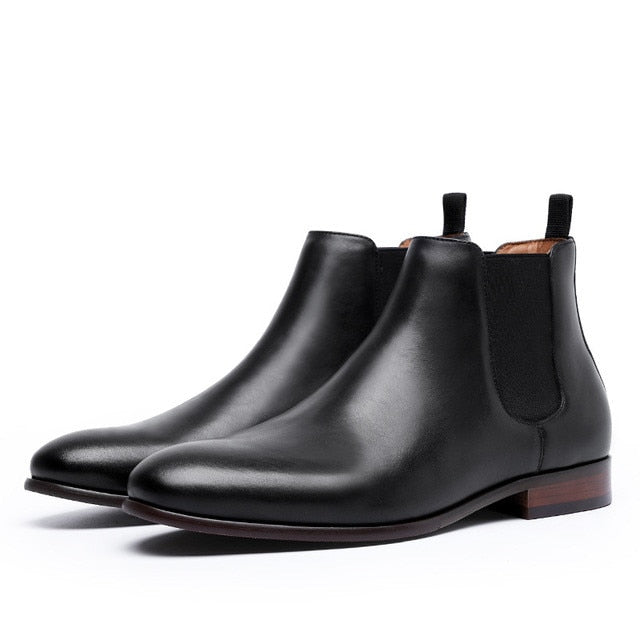 Men Ankle Boots Fashion Casual High Shoes Chelsea Boots