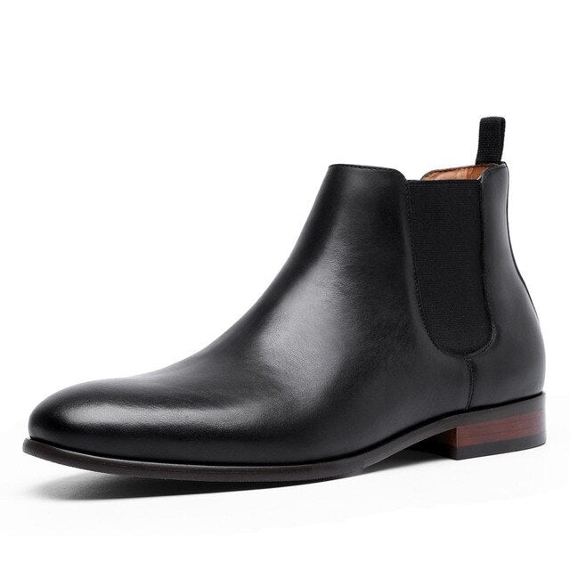 Men Ankle Boots Fashion Casual High Shoes Chelsea Boots