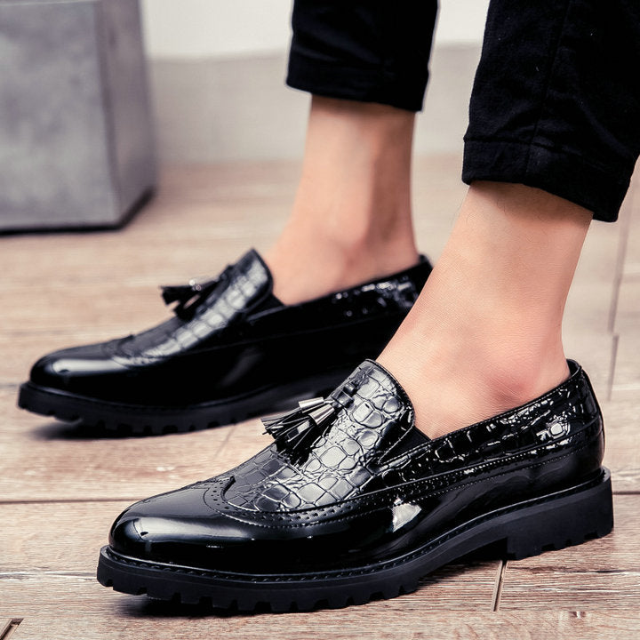 Breathable Casual Shoes | Leather Loafers Shoes | TOXYNO