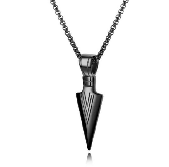 Arrow Head Pendant | Long Chain Necklace | TOXYNO
