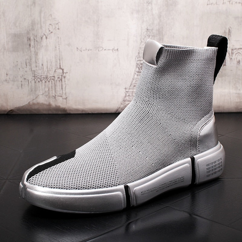 Men Fashion Casual Knitting Socks Sneakers
