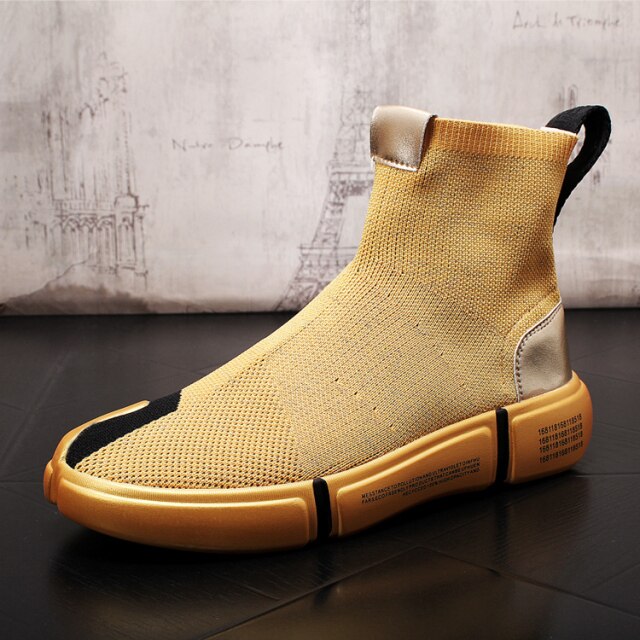 Men Fashion Casual Knitting Socks Sneakers