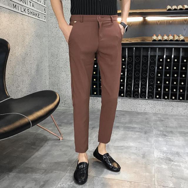Fashion Slim Fit Formal Pants