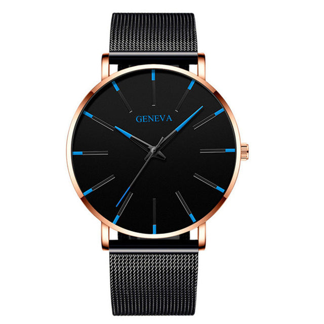 Fashion Ultra Thin Simple Men Business Watches