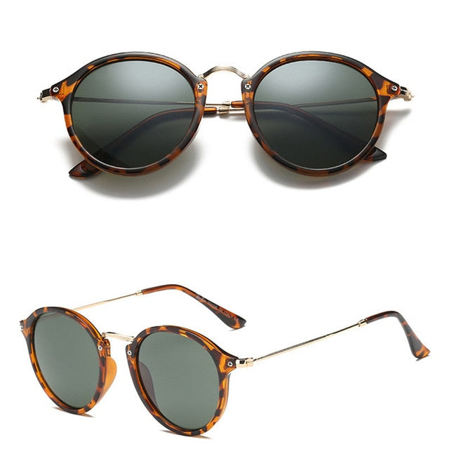 Round Retro Sunglasses Men Brand Designer Fashion Sunglasses for Men/Women Vintage Sunglasses