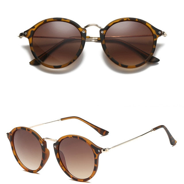 Round Retro Sunglasses Men Brand Designer Fashion Sunglasses for Men/Women Vintage Sunglasses