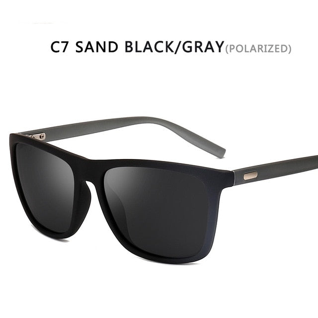 Sunglasses Men Polarized Oversized Mirror Sun Glasses