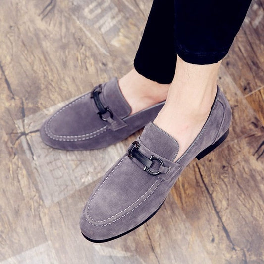 Suede Leather Casual Shoes