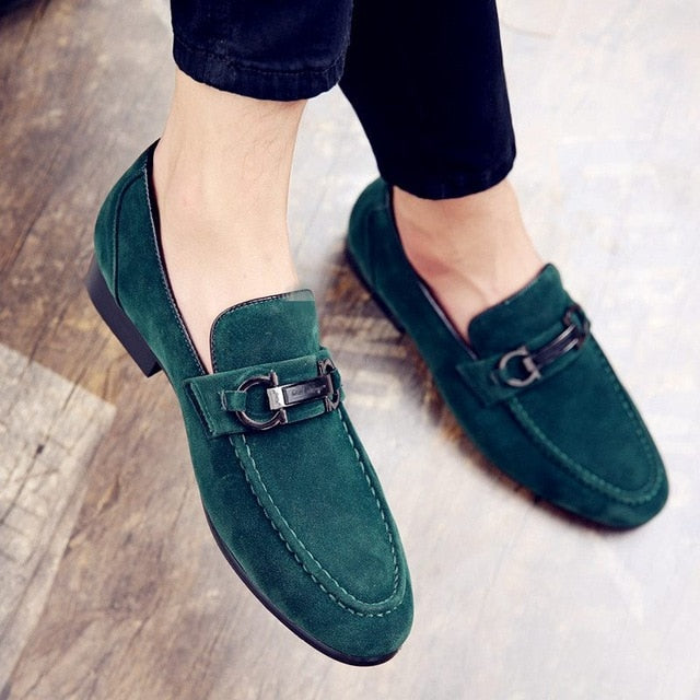 Suede Leather Casual Shoes