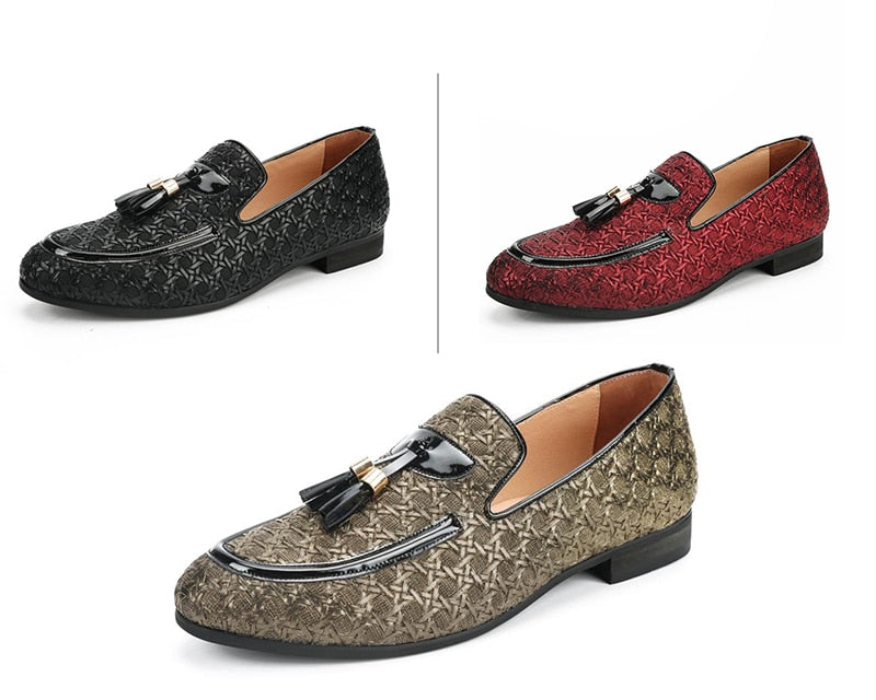 Braid Leather Casual Shoes | Men Loafers Italian Shoes | TOXYNO