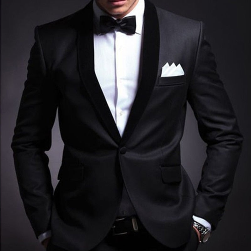 Black Tuxedos Suits | Slim Fit Men Suits | TOXYNO