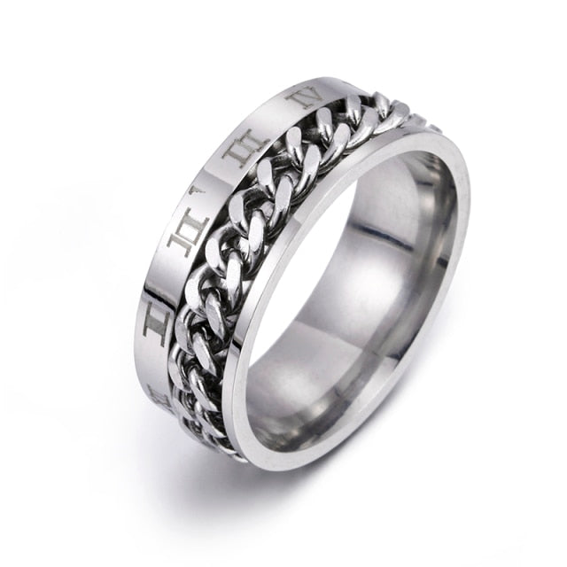 Rotatable Spinner Ring Classical