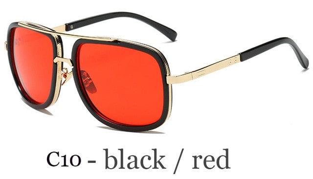 Large Frame Sunglasses Mens | Square Frame Sunglasses Mens | TOXYNO