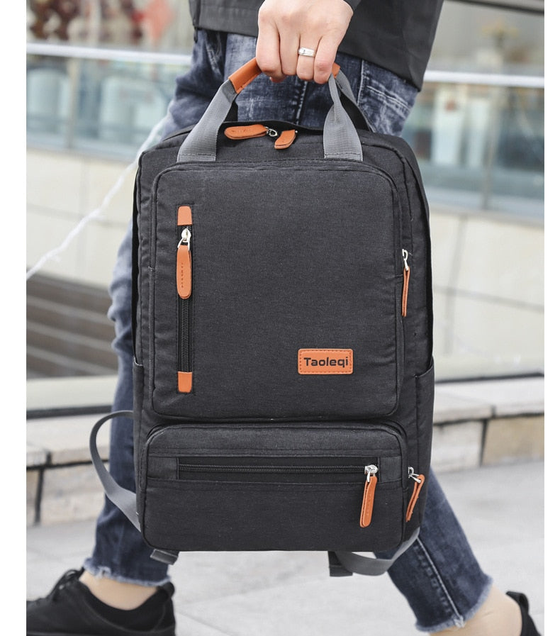 Casual Business Men Computer Waterproof Oxford  Anti-theft Travel Backpack