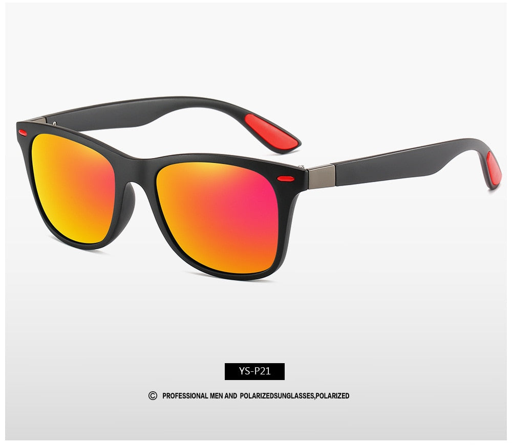 Vintage Polarized Sunglasses | Shades Male Sun Glasses | TOXYNO