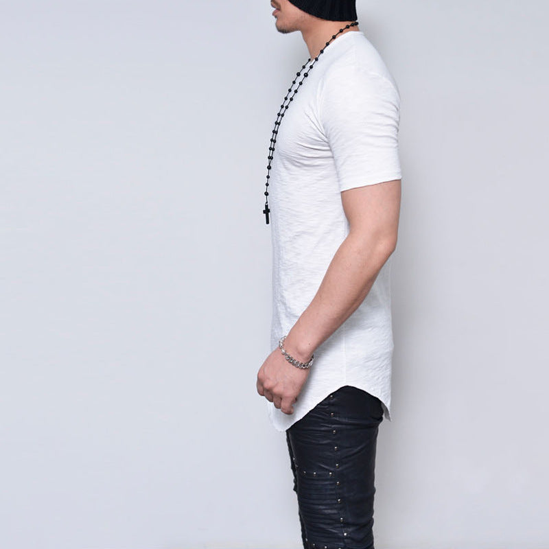 Men's Swag Round Neck Long T-shirt