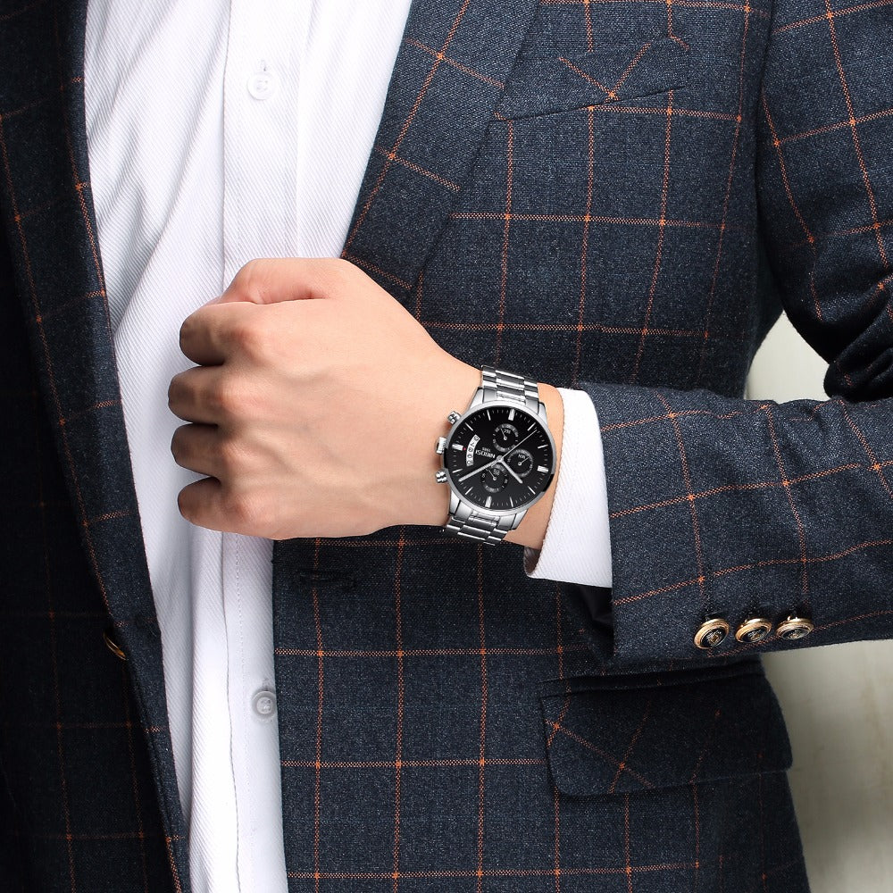 Men Fashion Casual Military Quartz Wristwatches