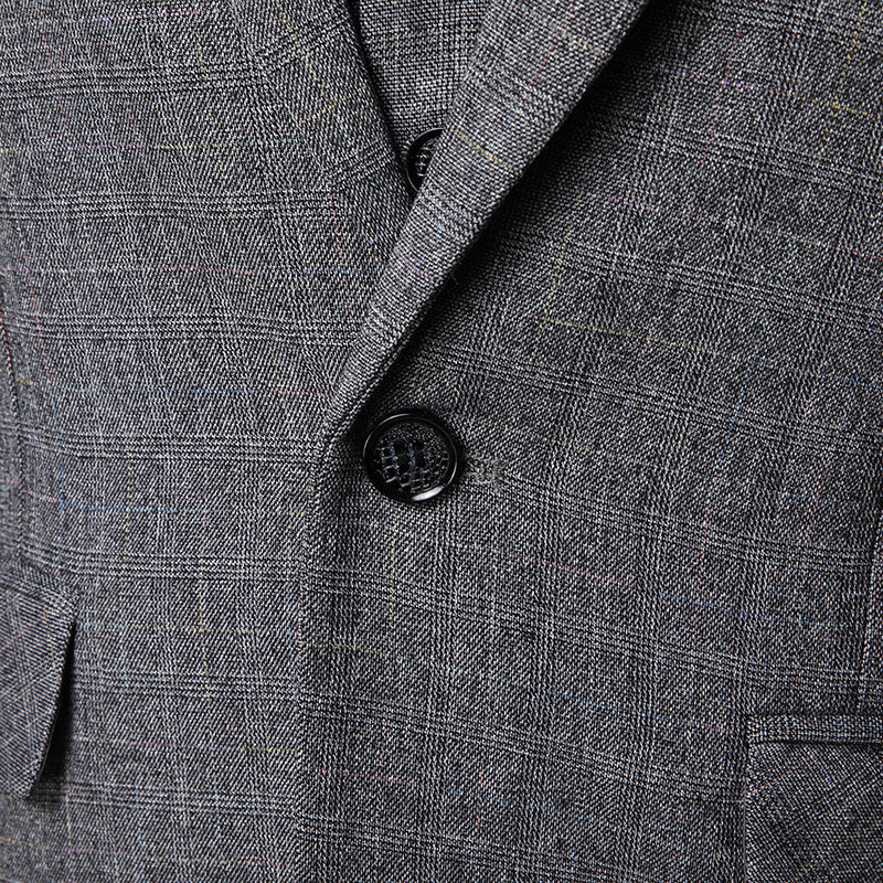 Fashion Slim Fit Business Suit Blazer + Pant + Waist Coat