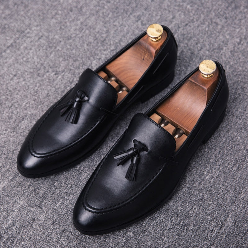Classic Breathable Leather Loafers Shoes