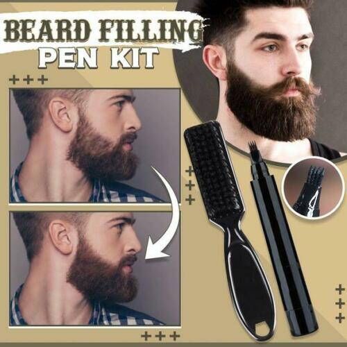 Beard Filling Pen Kit | Barber Pencil With Brush Kit | TOXYNO