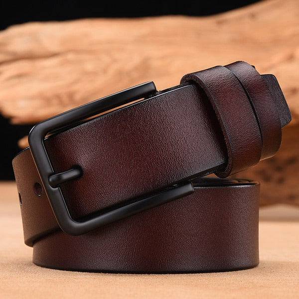 Cow Genuine Leather Strap Male Belts