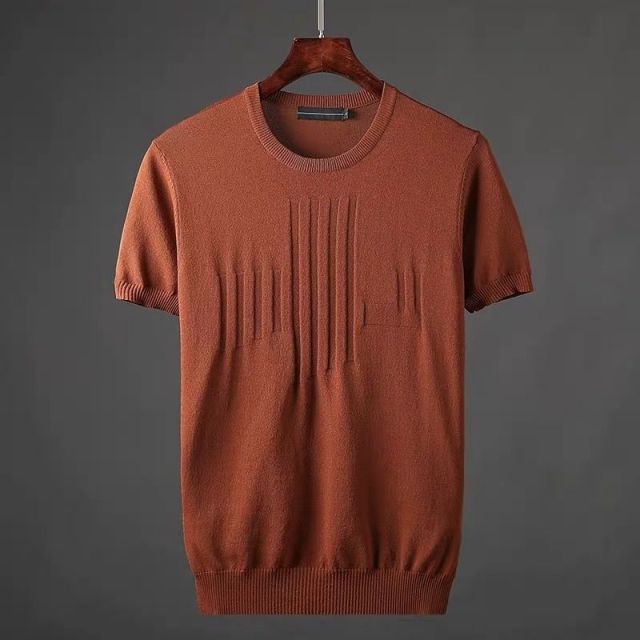 Causal O-neck Basic Classical Soft Knitted Sweater T-Shirt
