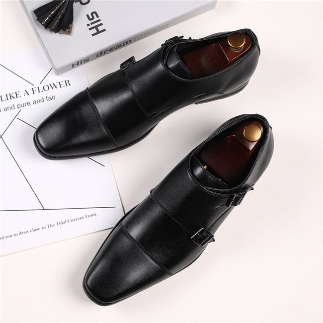 Handmade monk strap Classic Formal Shoes