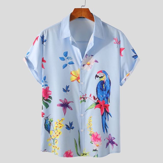 Hawaiian Summer Breathable Casual Shirt
