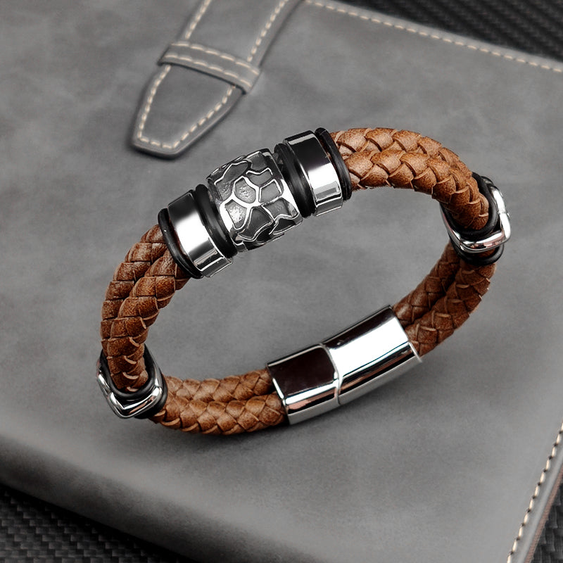 Braided Leather Bracelets | TOXYNO