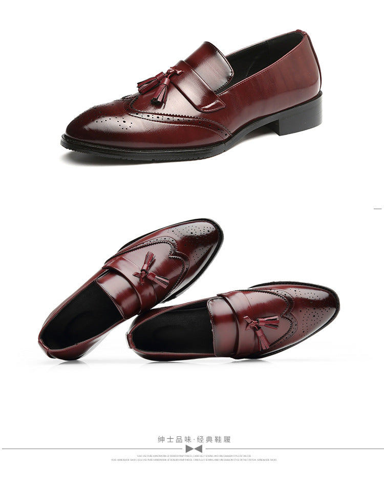 Men Leather Loafers Shoes
