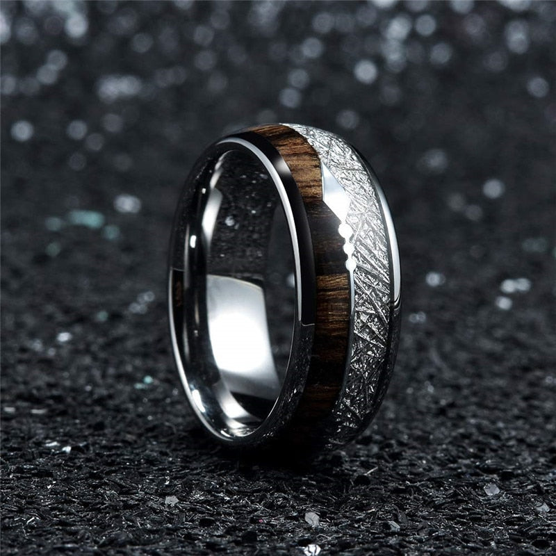 Inlay Hawaiian Men's Ring