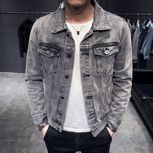 Denim Basic Streetwear Jacket