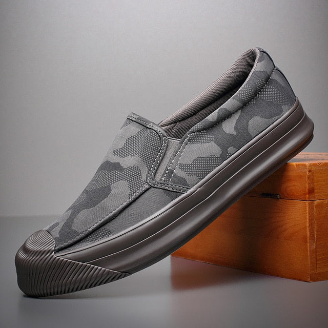 Fashion Camouflage Breathable Loafers Shoe