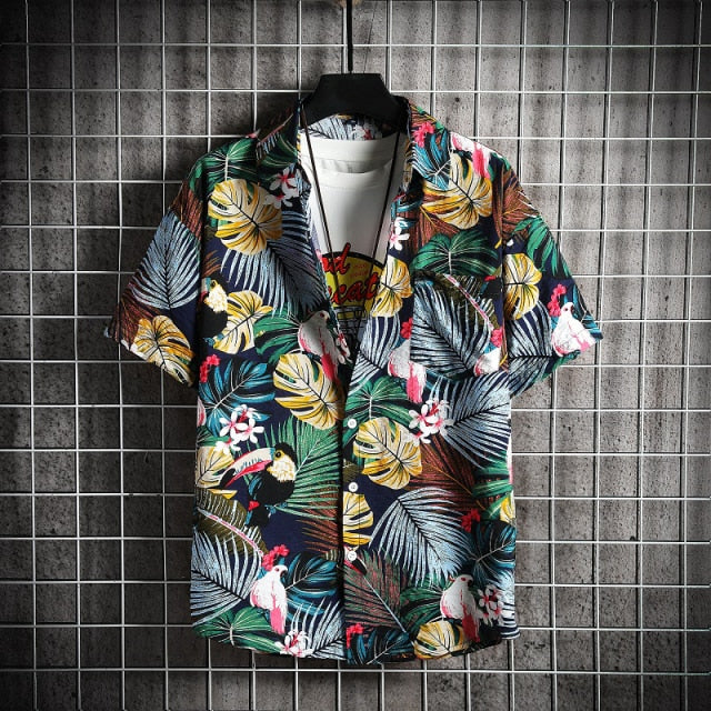 Casual Floral Beach Shirt