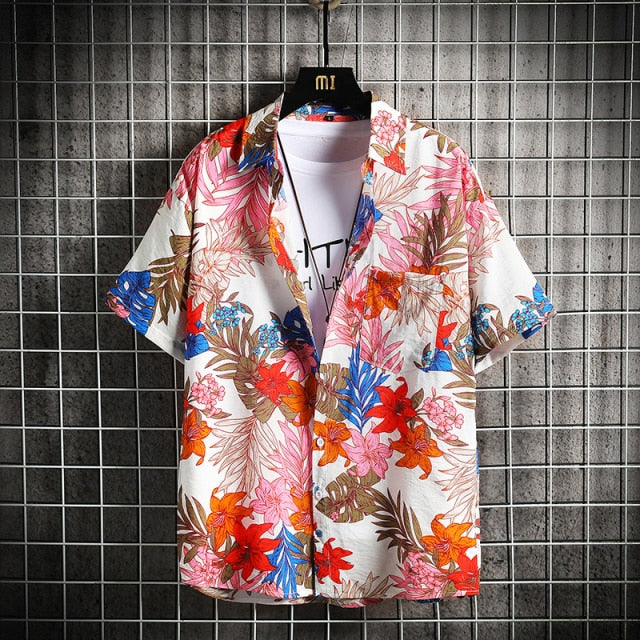 Casual Floral Beach Shirt